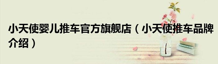 小天使婴儿推车官方旗舰店（小天使推车品牌介绍）